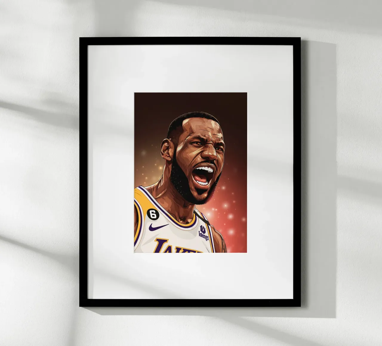 Lebron James portrait (1) carta hahnemühle da Lembayung art