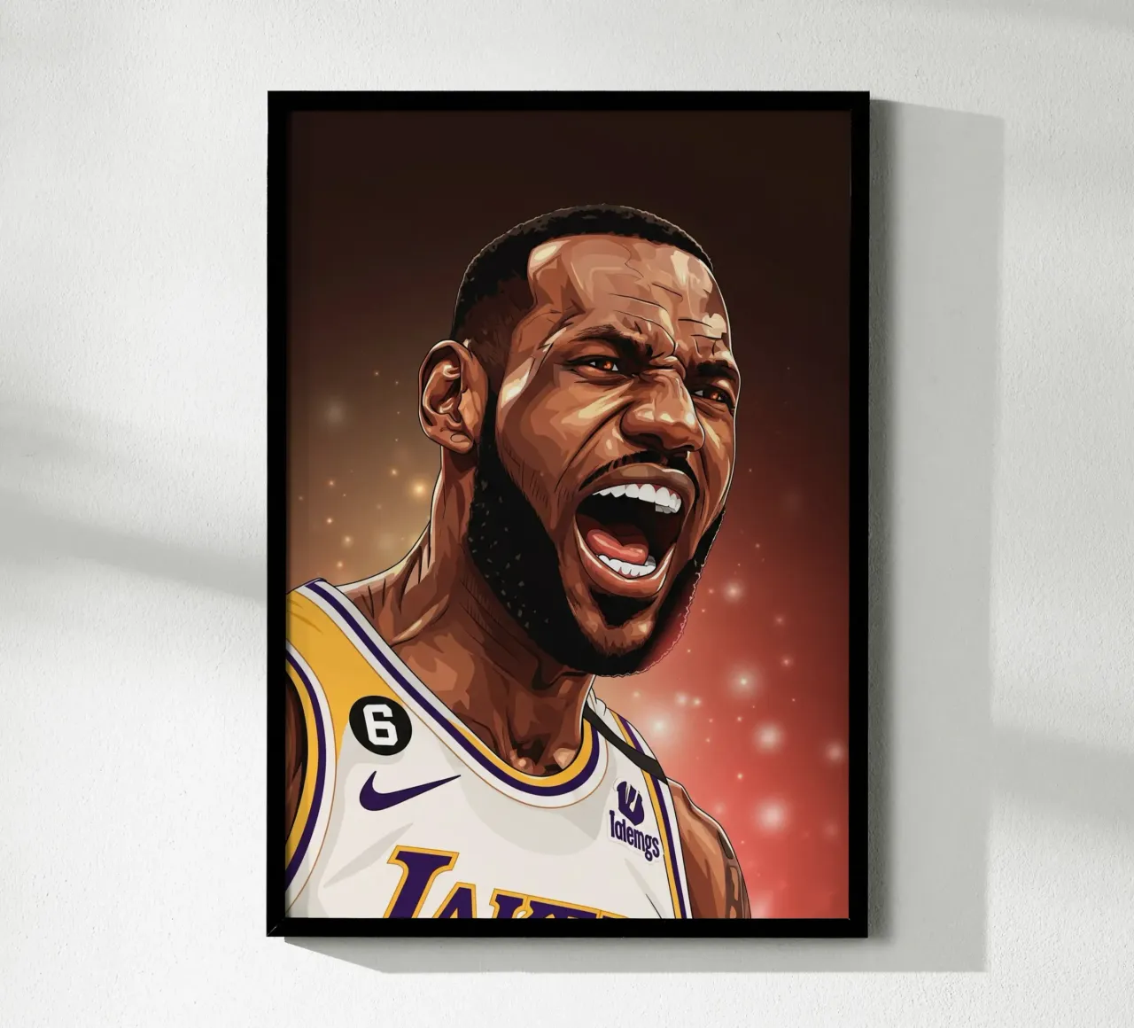 Lebron James portrait (1) carta hahnemühle da Lembayung art