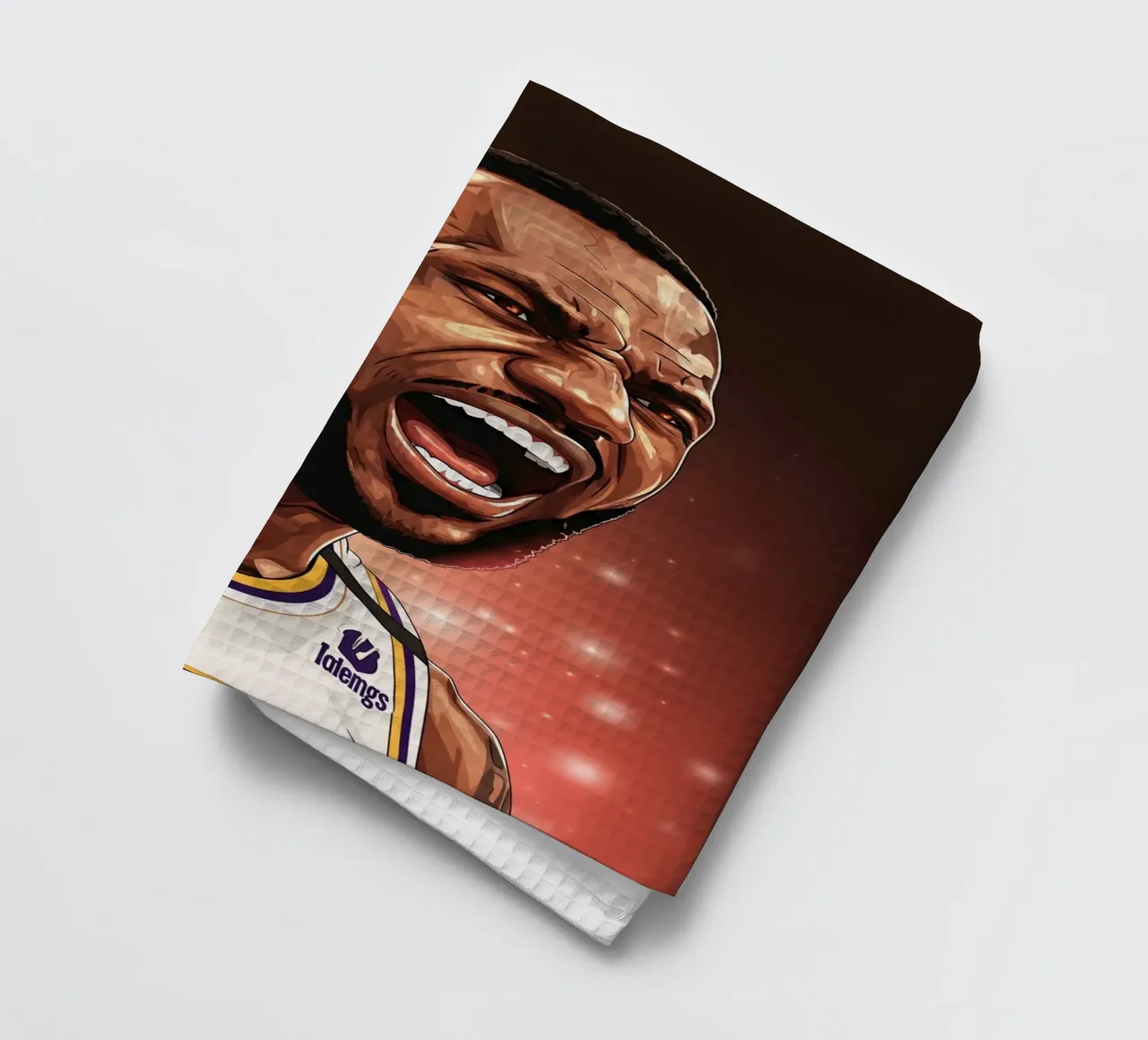 Lebron James portrait (1) canovaccio da cucina da Lembayung art