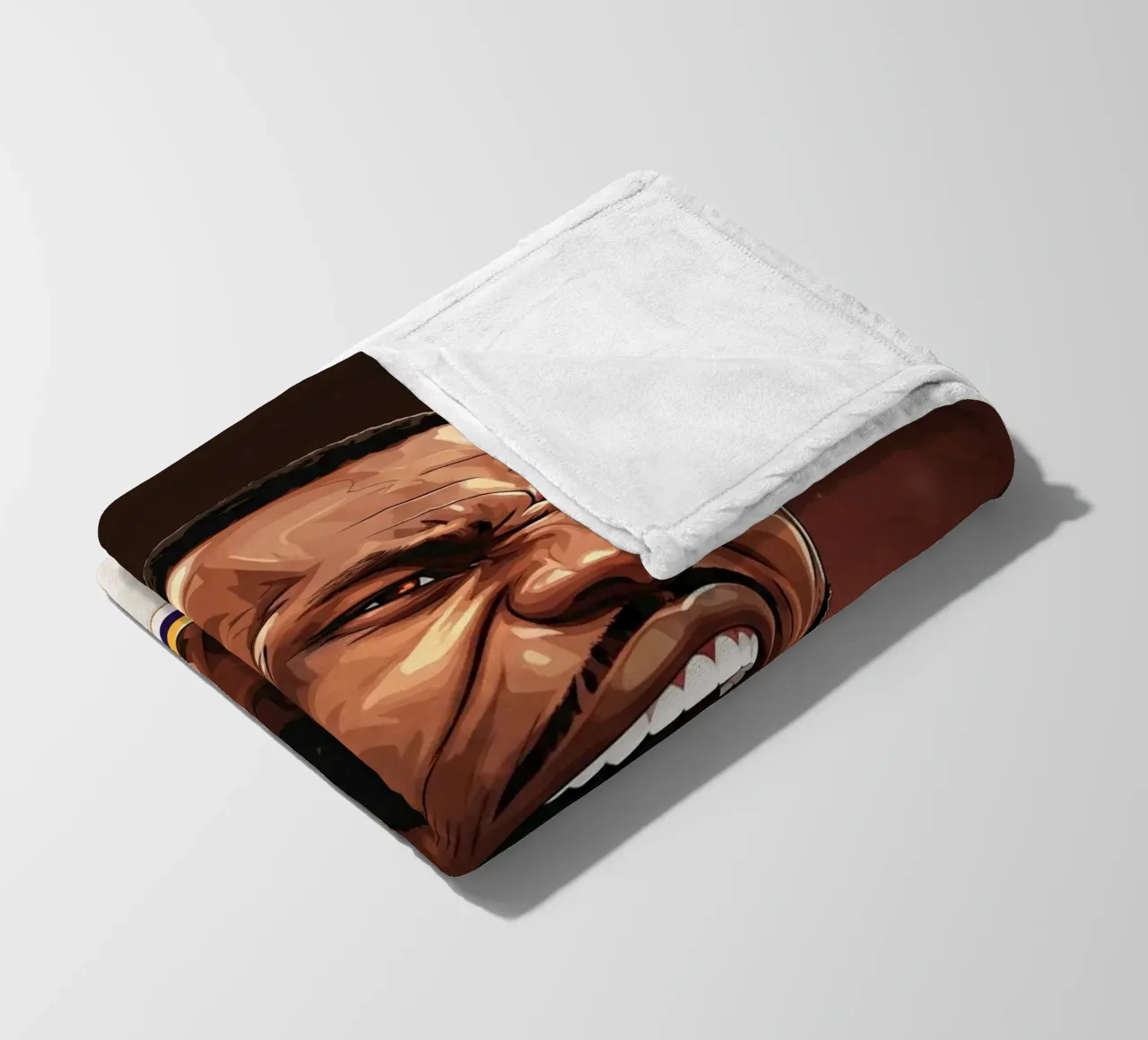 Lebron James portrait (1) coperta in pile da Lembayung art