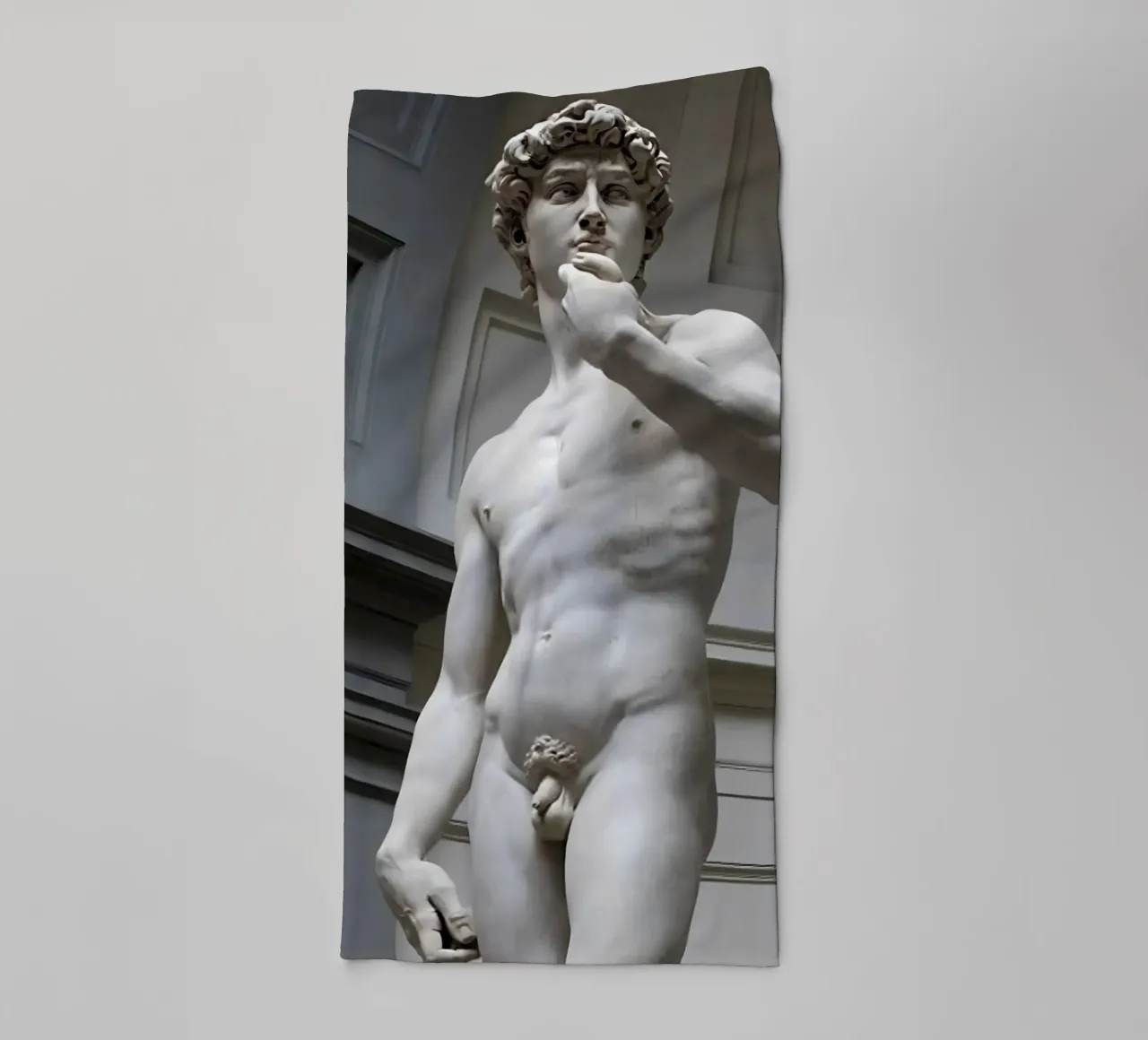 Micheslangelo The Creation towel by NelidaRMackey