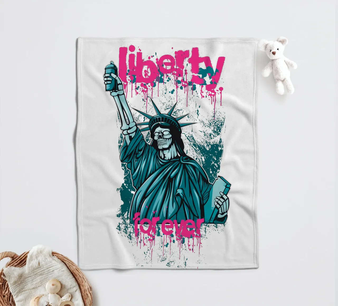 Libertà per sempre coperta in pile da Cute