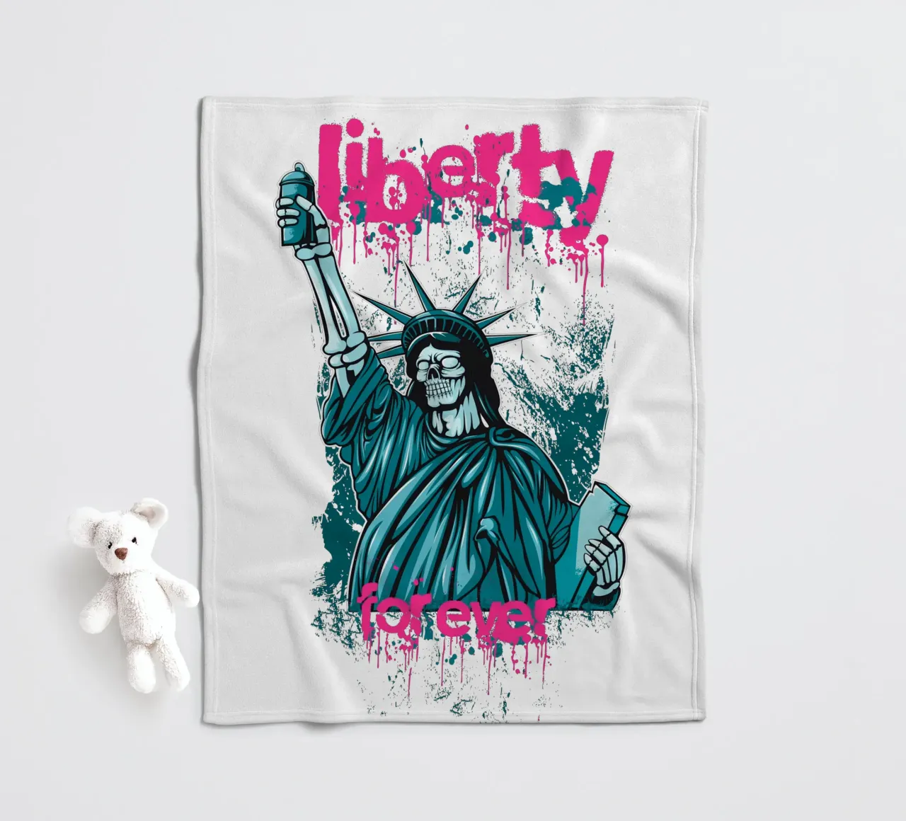 Libertà per sempre coperta in pile da Cute