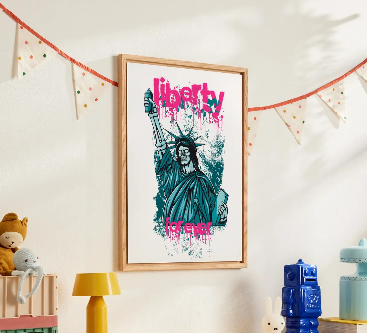 Freiheit für immer Acryl-Glas von Cute