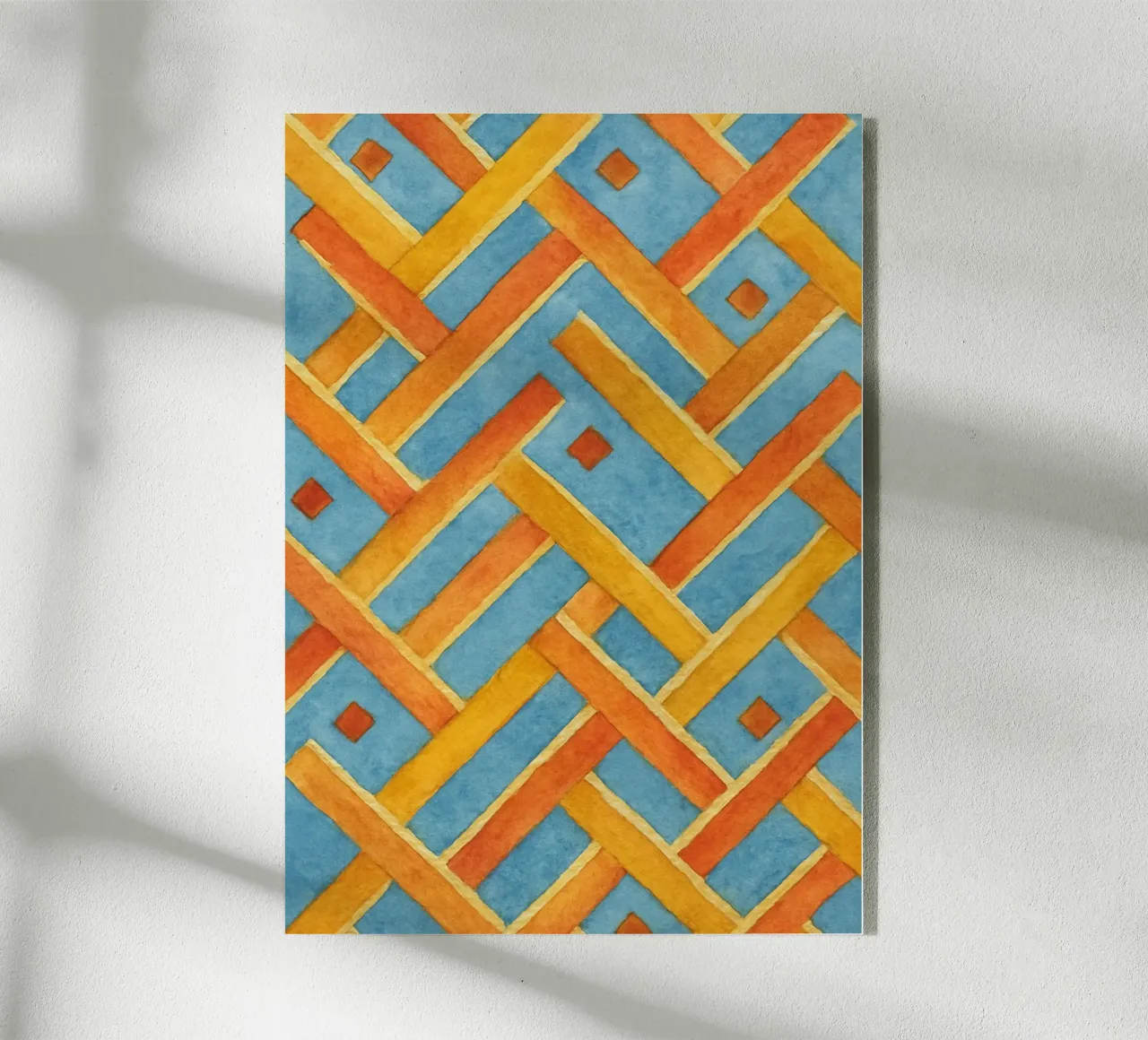 ilustración abstracta lineal metacrilato de Permatax