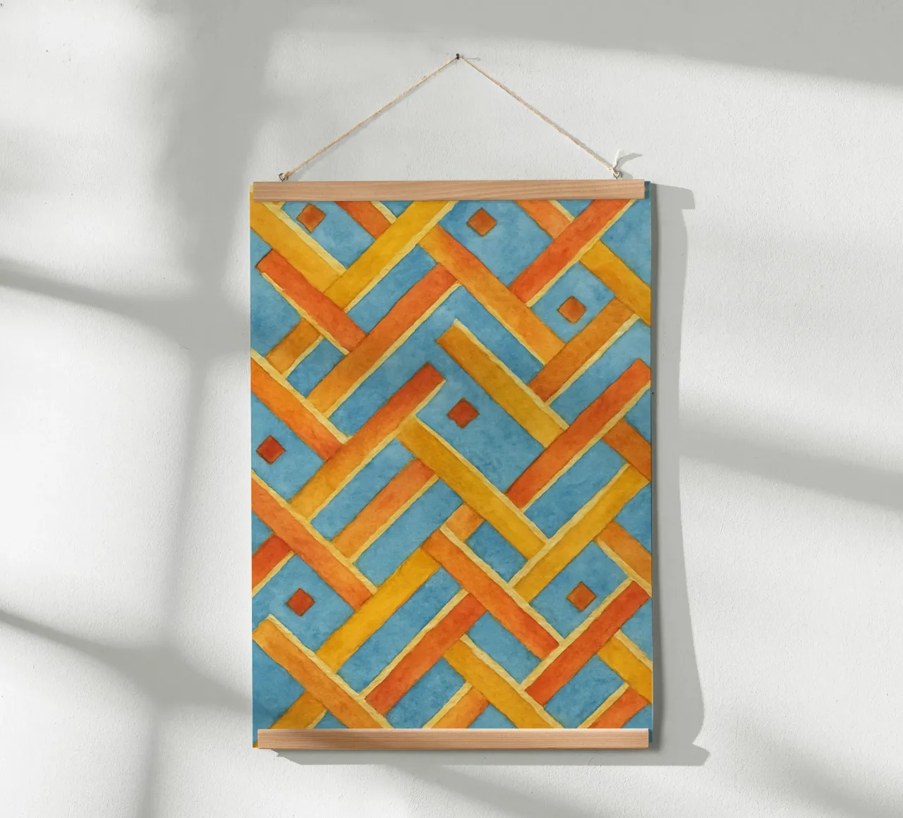 ilustración abstracta lineal hahnemühle de Permatax