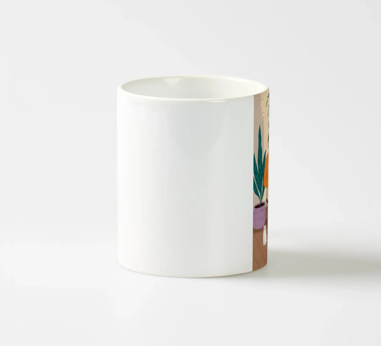 Genitore di piante gioiose tazza in ceramica da Veil Maya