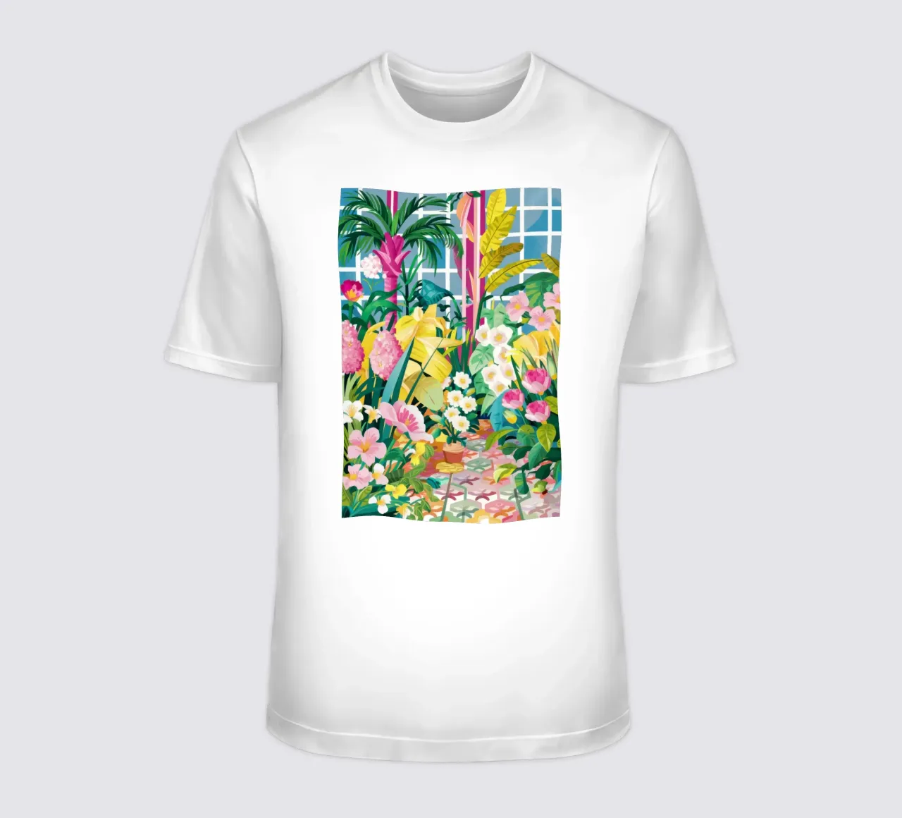 Paradiso impressionistico della giungla t-shirt da Prism Ritual