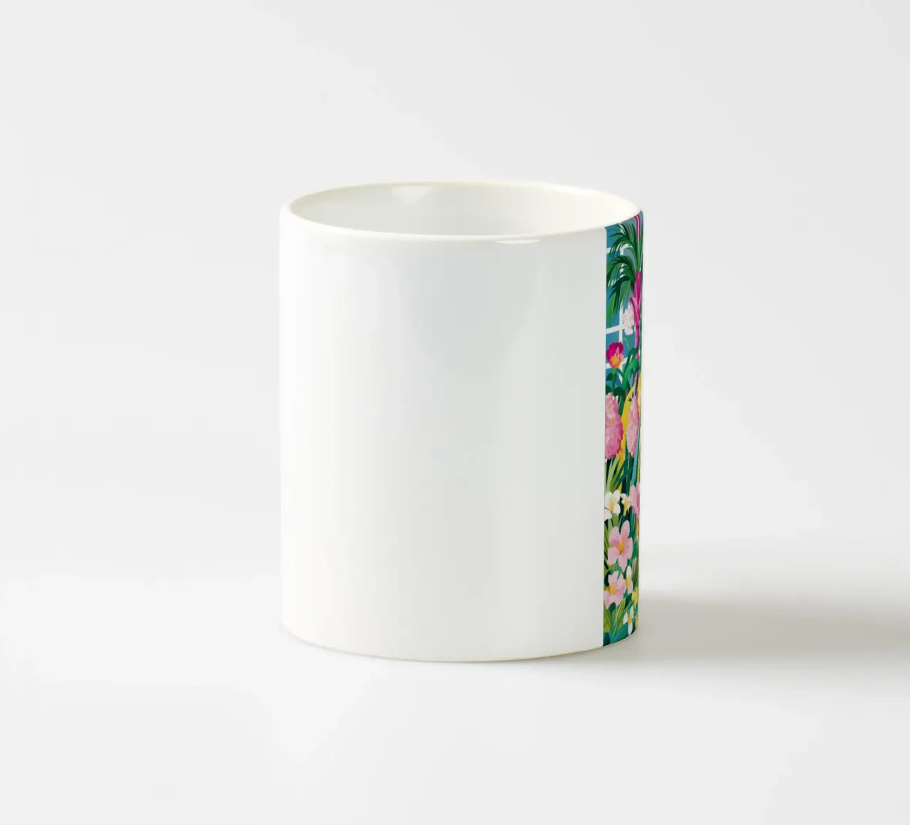 Paradiso impressionistico della giungla tazza in ceramica da Prism Ritual