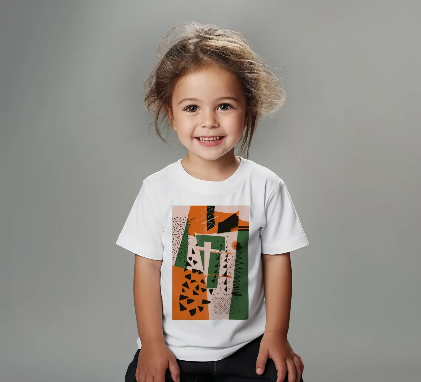 Eclectisch patroon botsing kinder t-shirt van Bring Haven