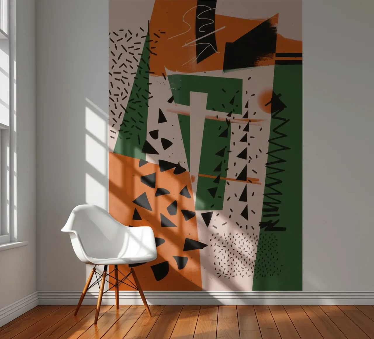 Eclectic Pattern Clash photo wallpaper by Bring Haven