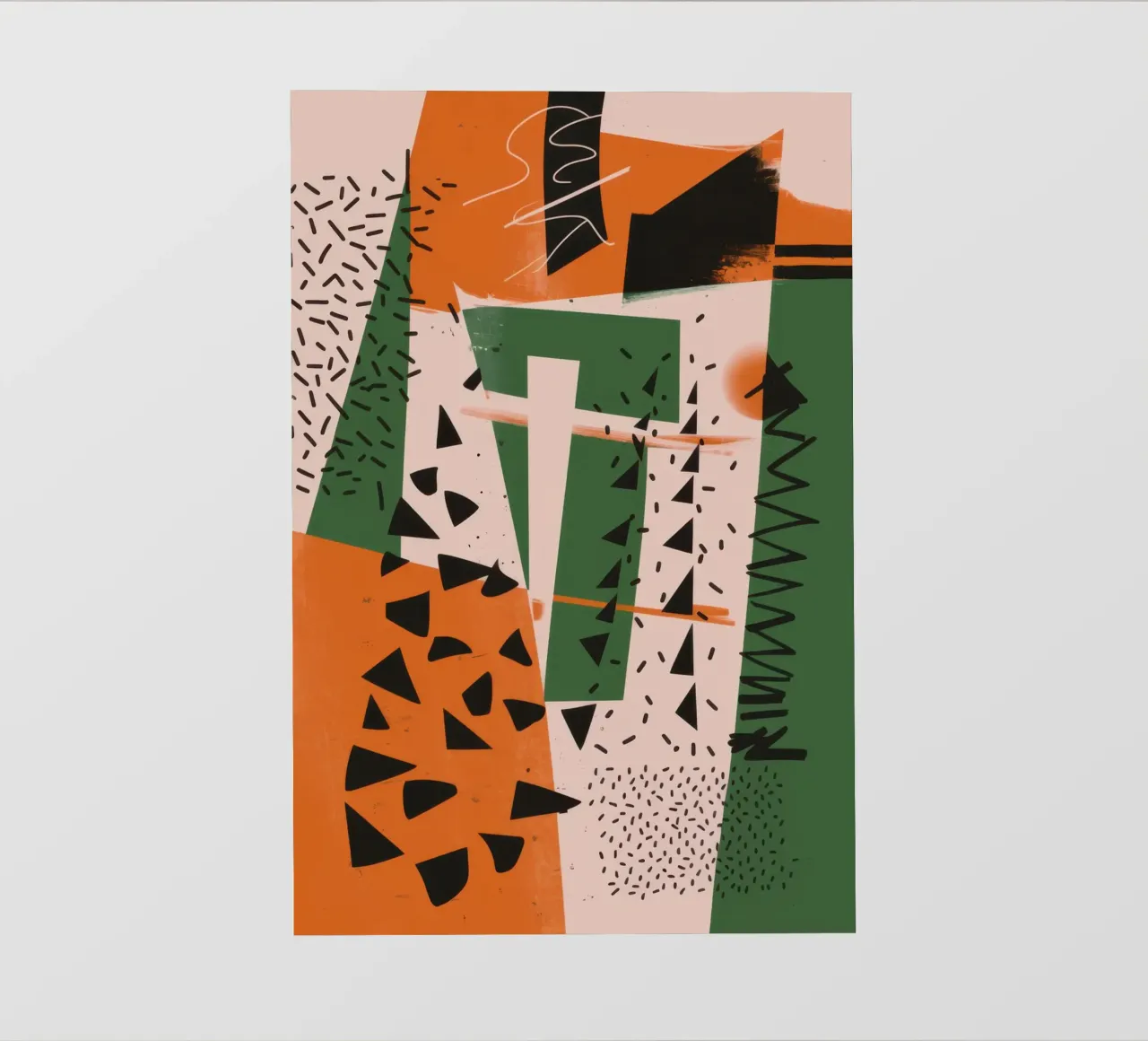 Eclectic Pattern Clash fotobehang van Bring Haven