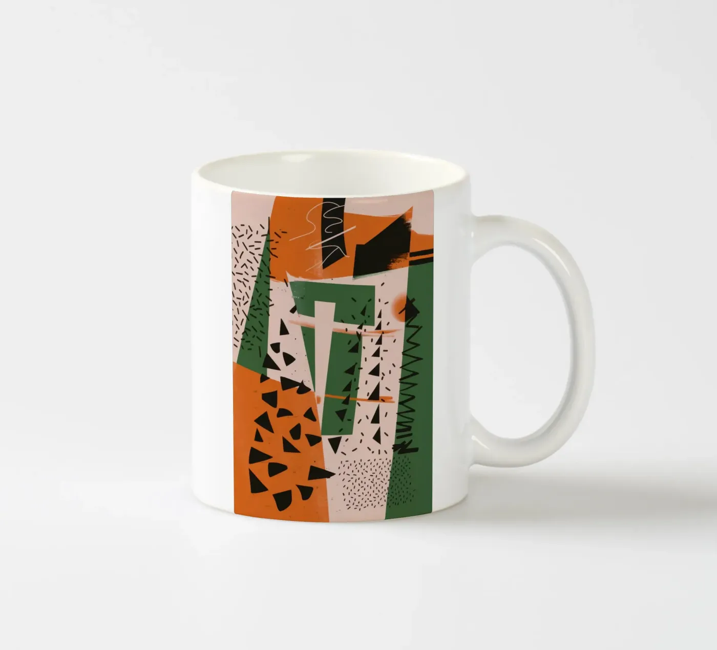 Eclectic Pattern Clash mug en céramique de Bring Haven