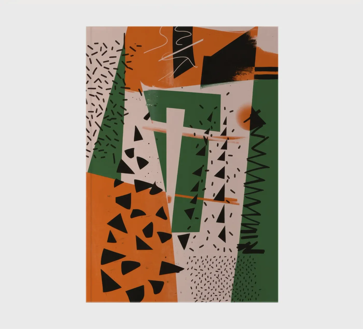 Eclectic Pattern Clash notebook by Bring Haven