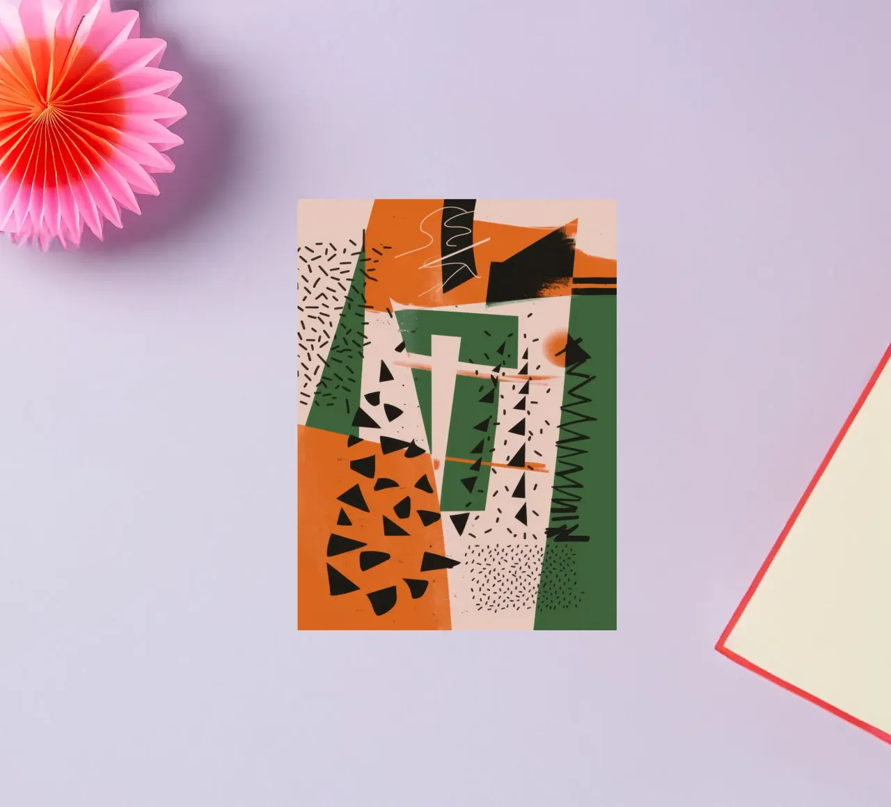 Scontro tra modelli eclettici adesivo da Bring Haven