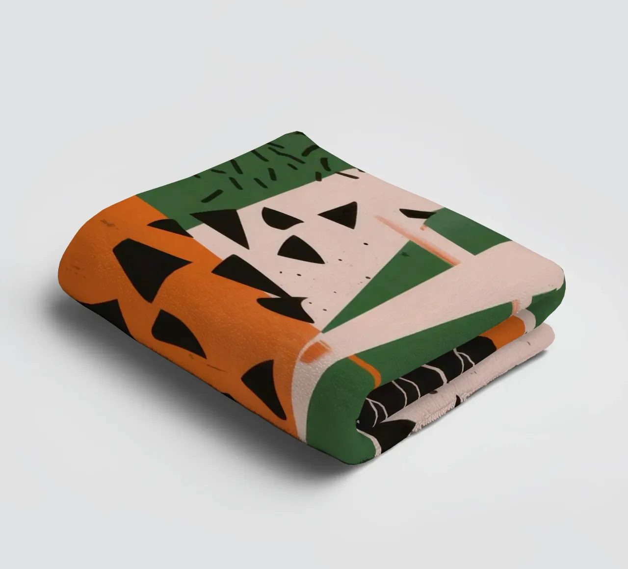 Eclectisch patroon botsing badhanddoek van Bring Haven