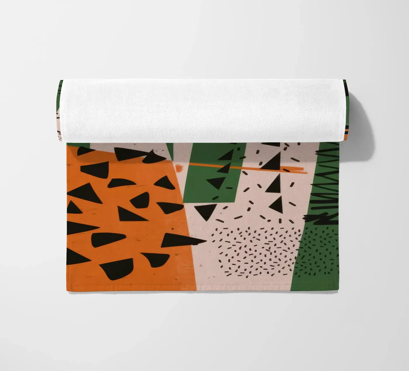 Eklektischer Musterkonflikt Strandtuch von Bring Haven