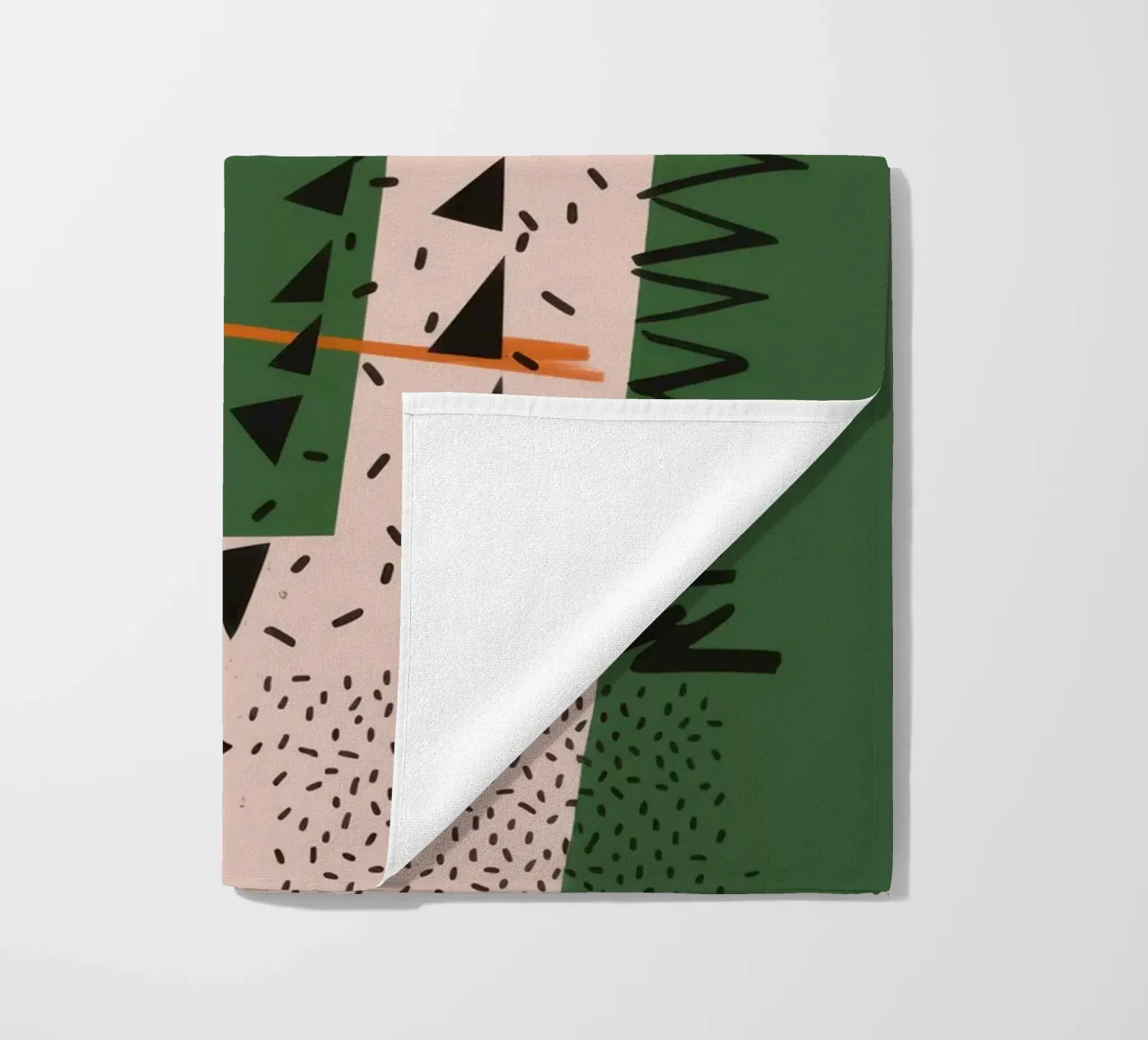 Eklektischer Musterkonflikt Strandtuch von Bring Haven