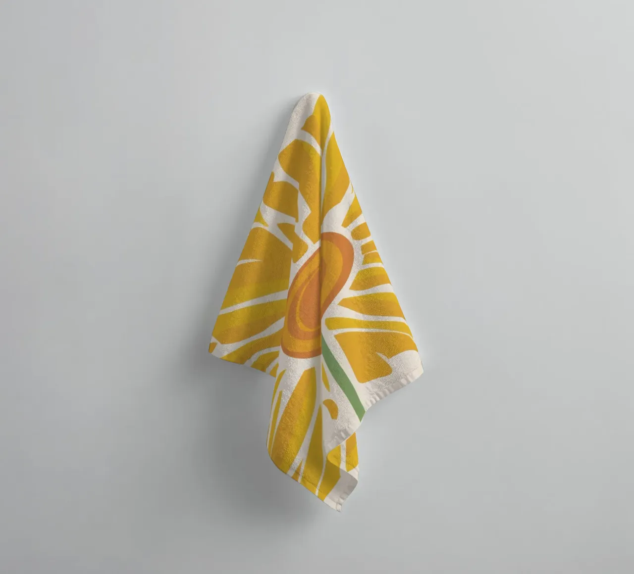 Radiosità del girasole dorato asciugamano da bagno da Bring Haven