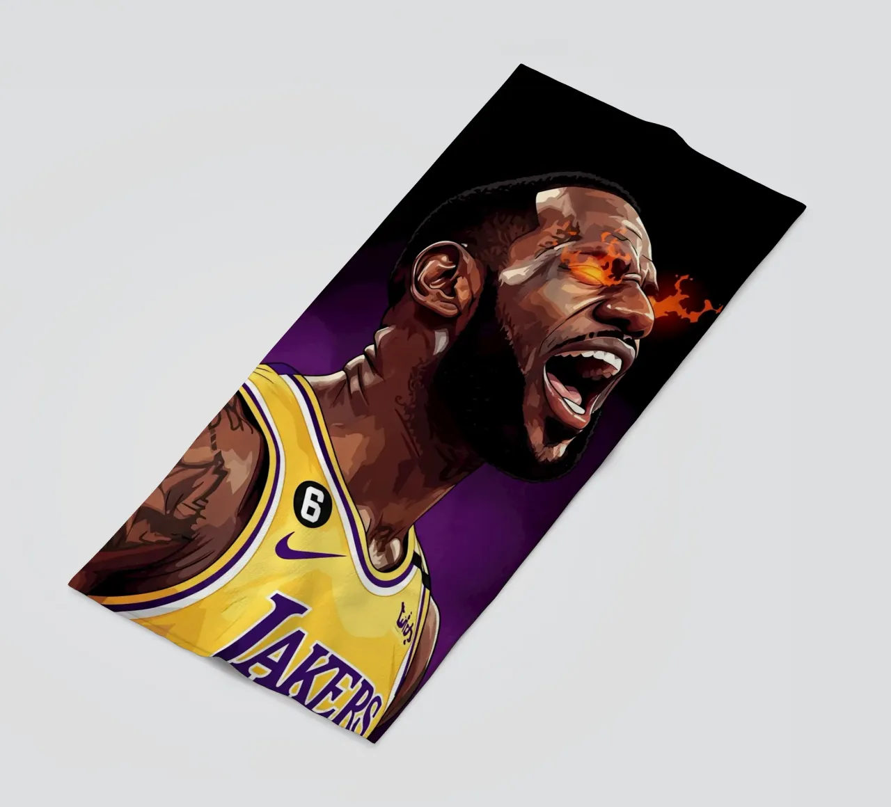 Lebron James portrait (4) telo mare da Lembayung art