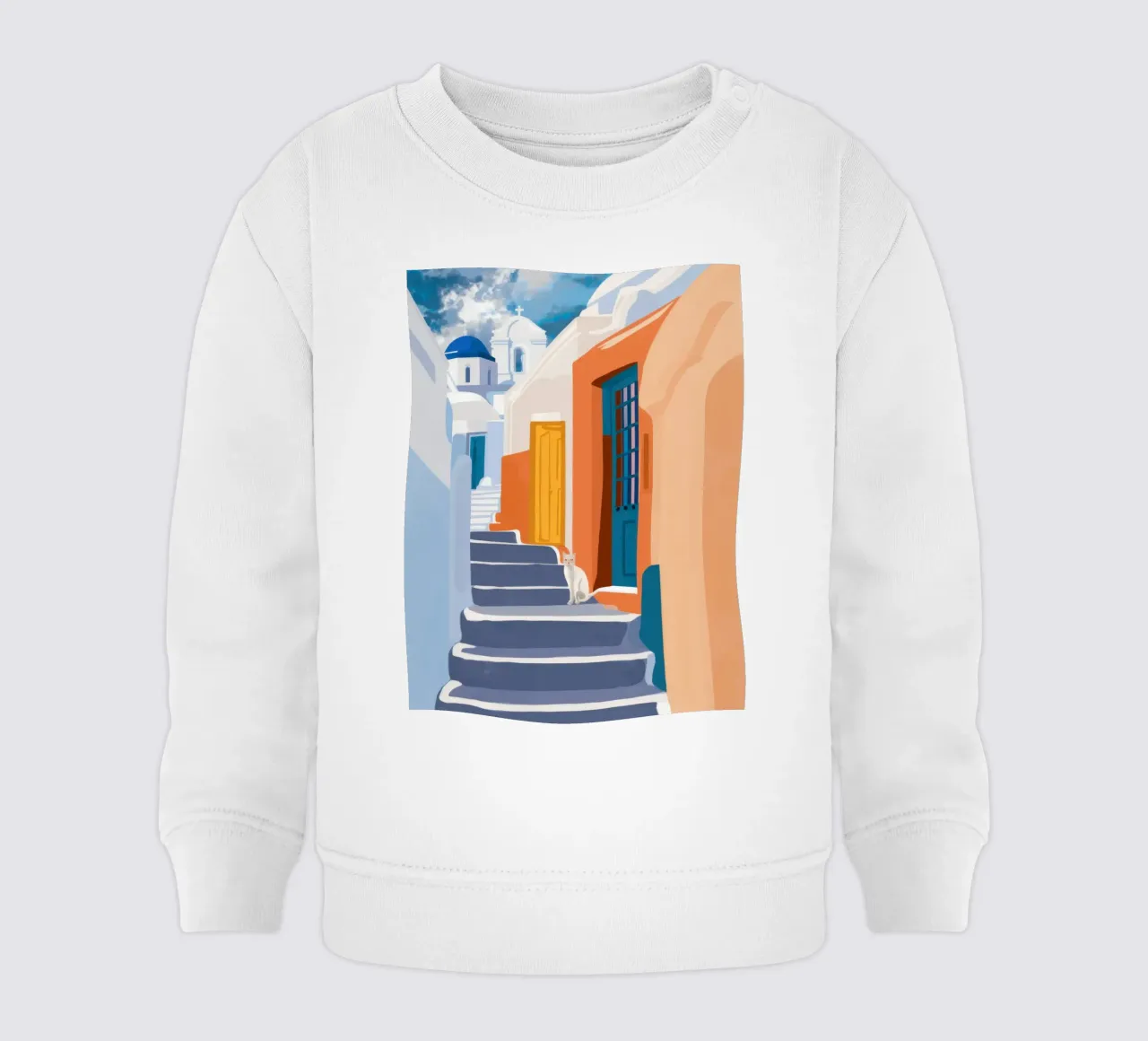 Scala verso l'azzurro felpa neonato da Prism Ritual