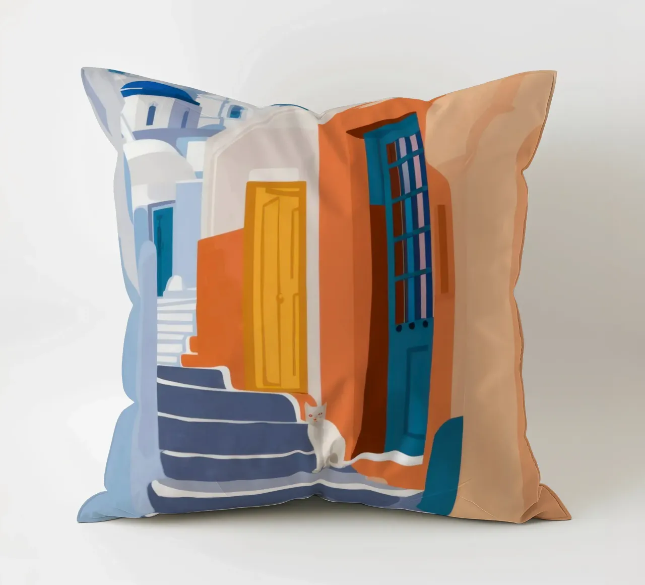 Scala verso l'azzurro cuscino da Prism Ritual