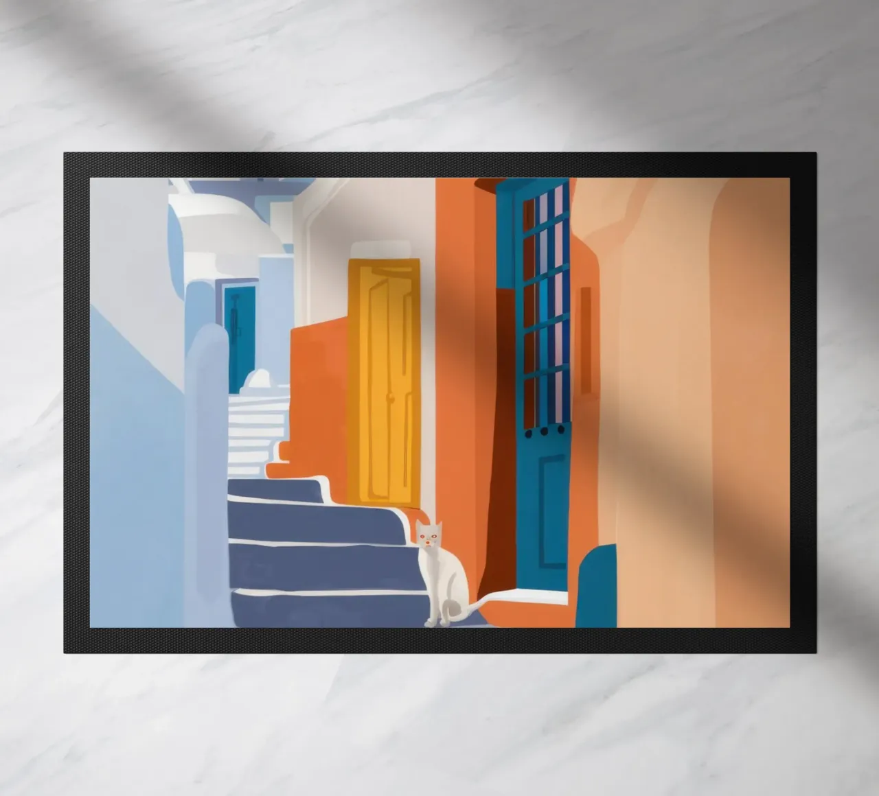 Scala verso l'azzurro zerbino da Prism Ritual