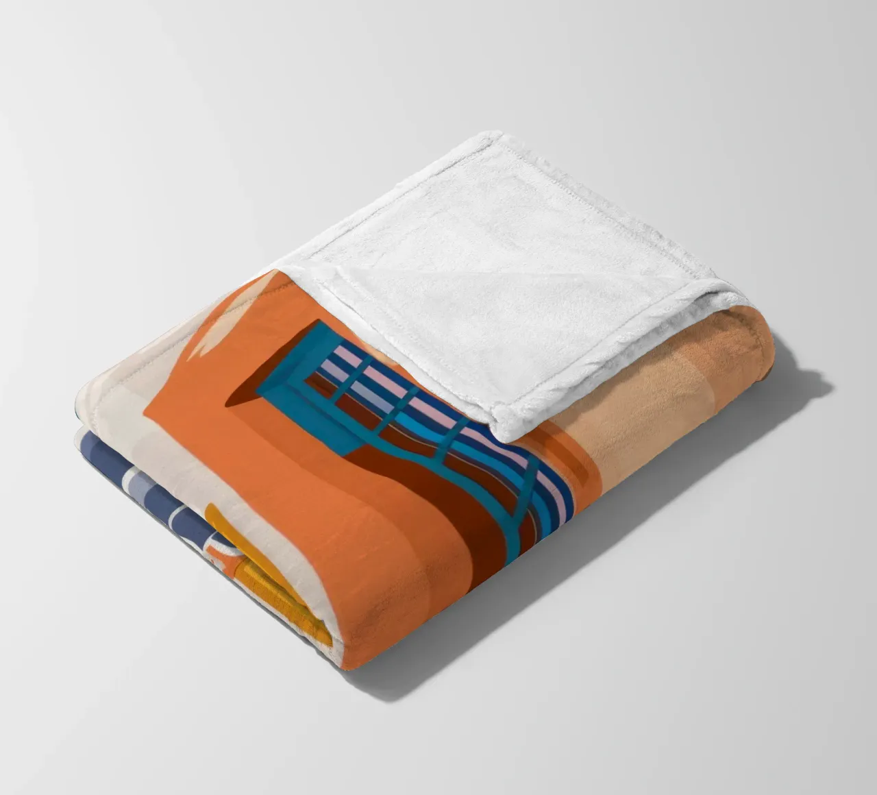 Scala verso l'azzurro coperta in pile da Prism Ritual