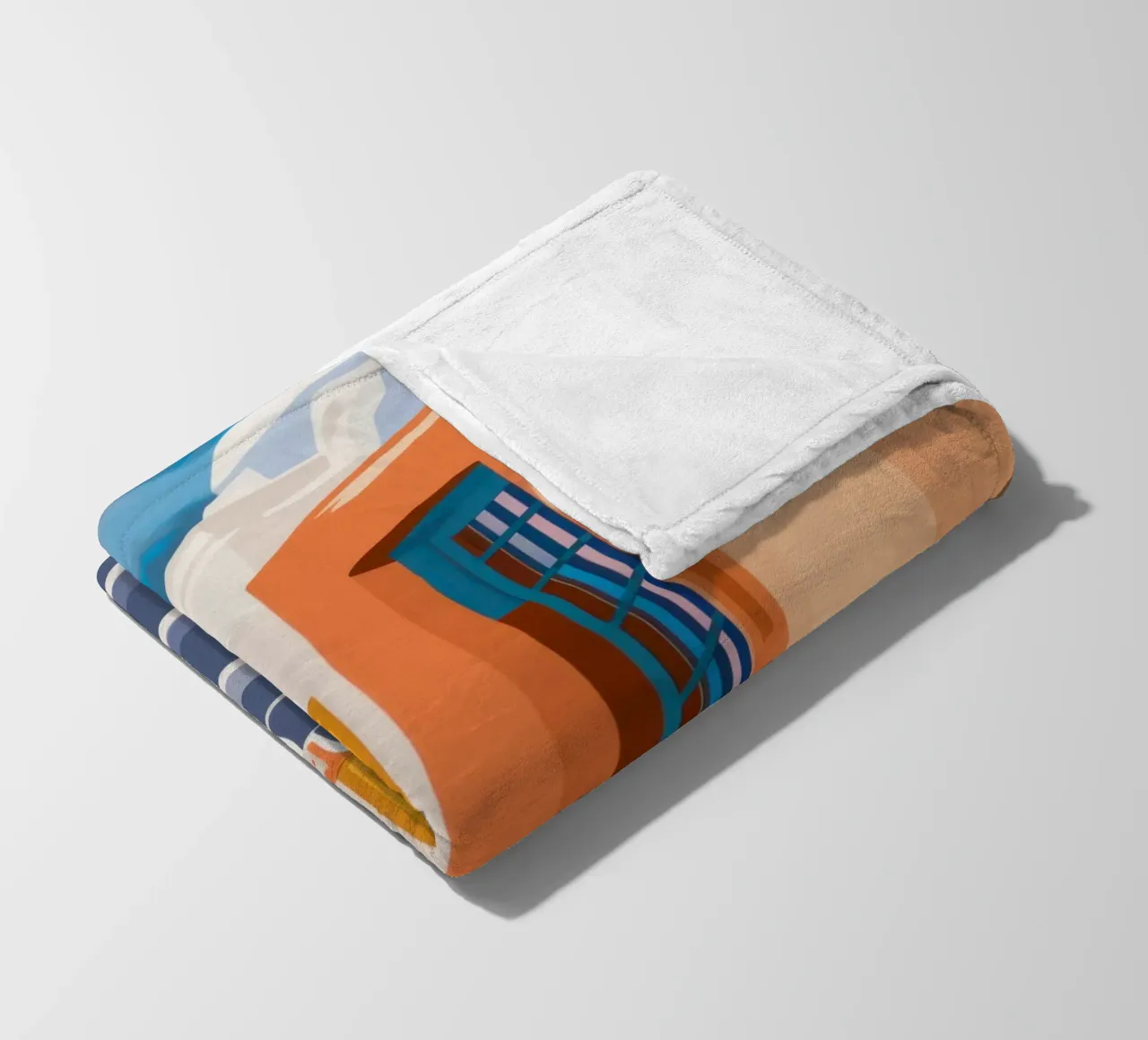 Scala verso l'azzurro coperta in pile da Prism Ritual