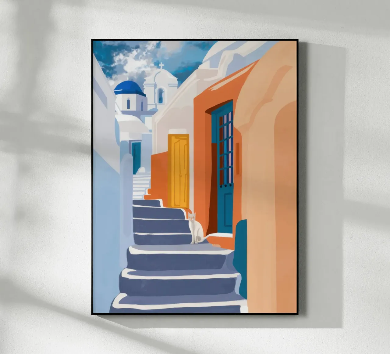 Scala verso l'azzurro plexiglass da Prism Ritual