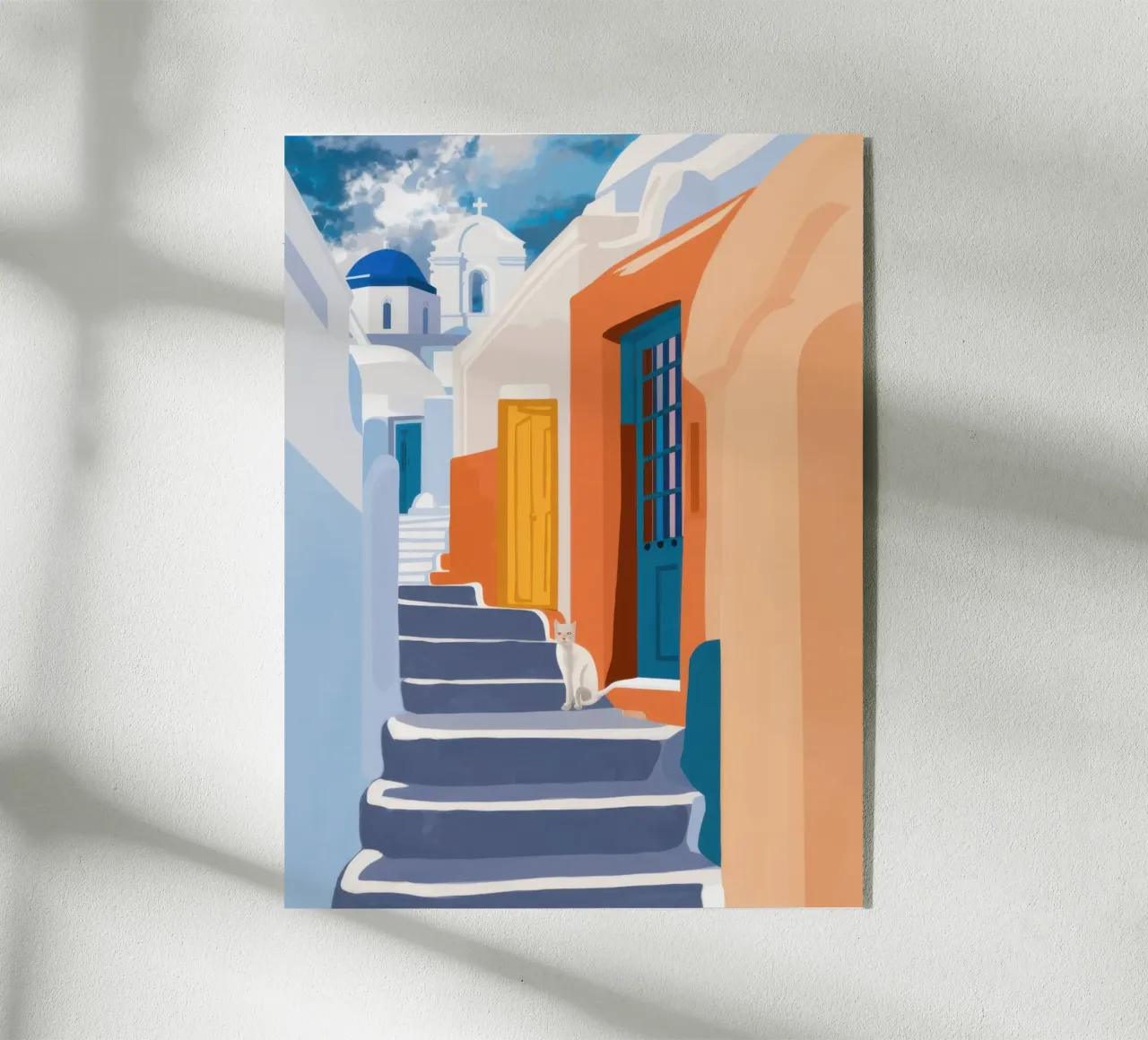 Scala verso l'azzurro plexiglass da Prism Ritual