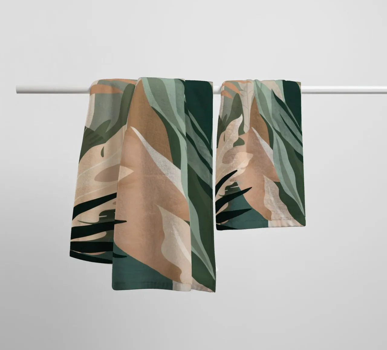 Elegant Verdant Whisper badhanddoek van Bring Haven