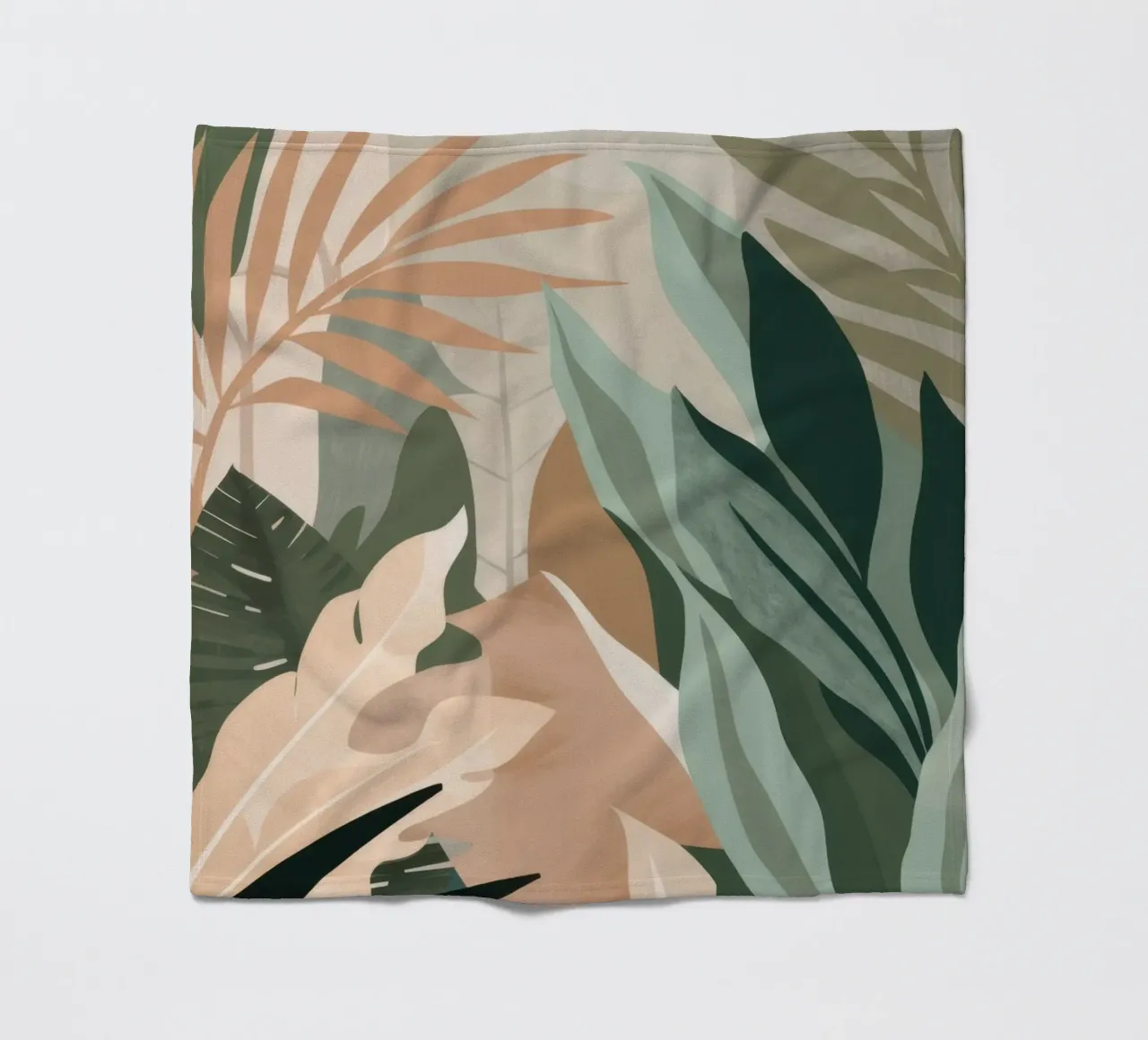 Elegante sussurro verdeggiante coperta in pile da Bring Haven