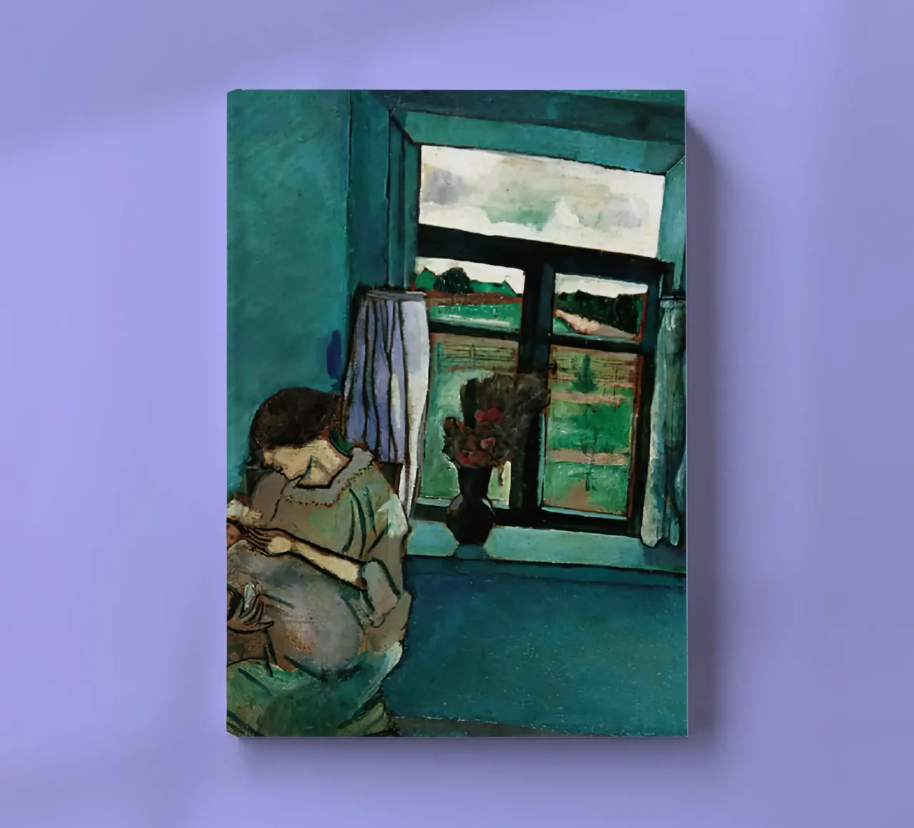 Bella and Ida by the Window notebook by MC Exhebition