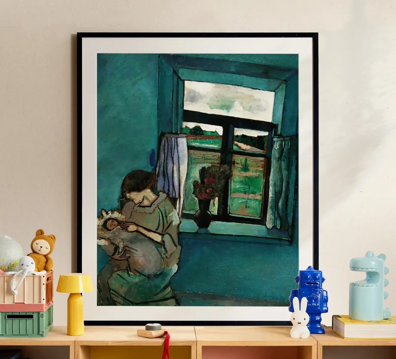 Bella and Ida by the Window poster by MC Exhebition