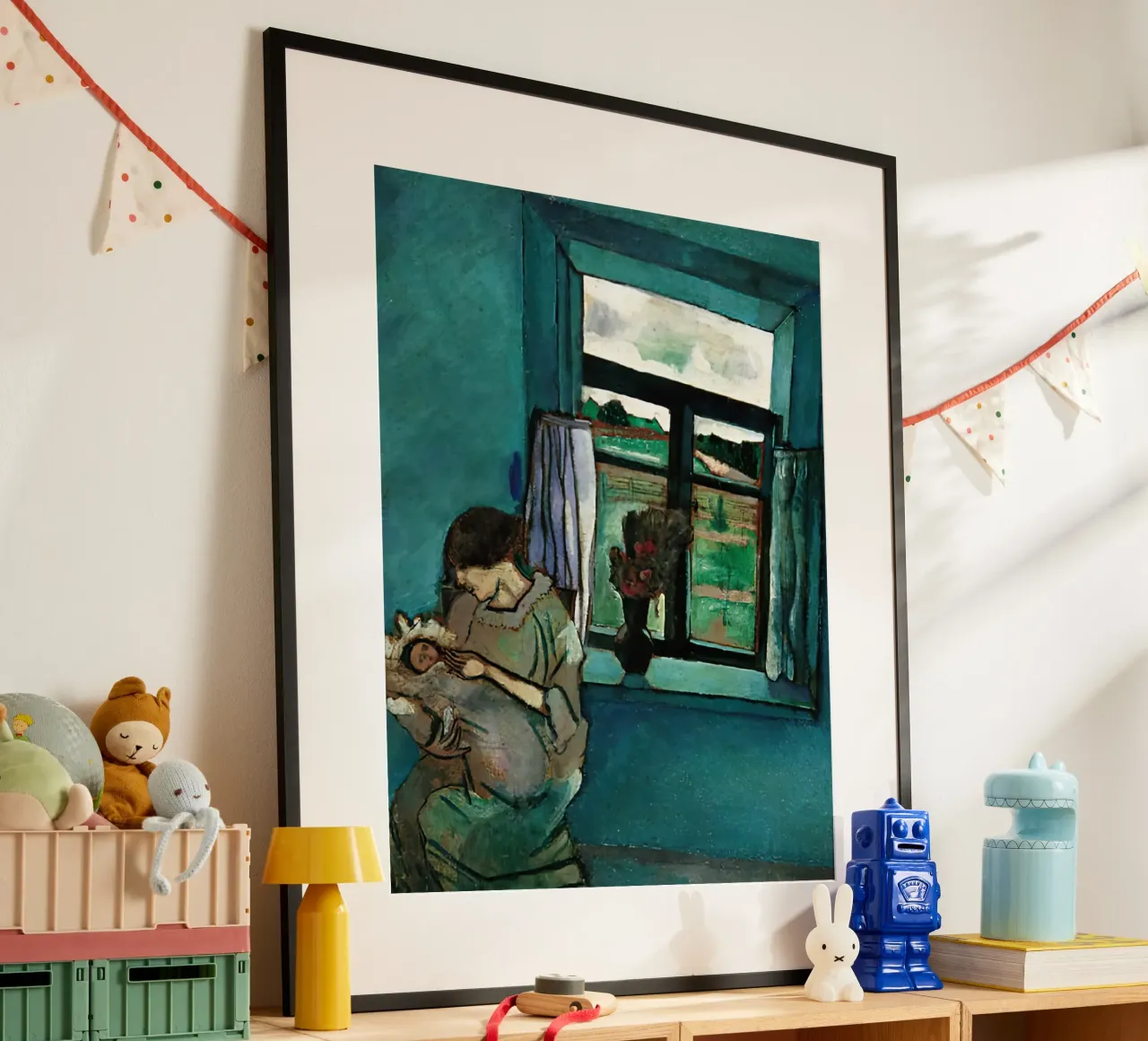 Bella and Ida by the Window poster by MC Exhebition