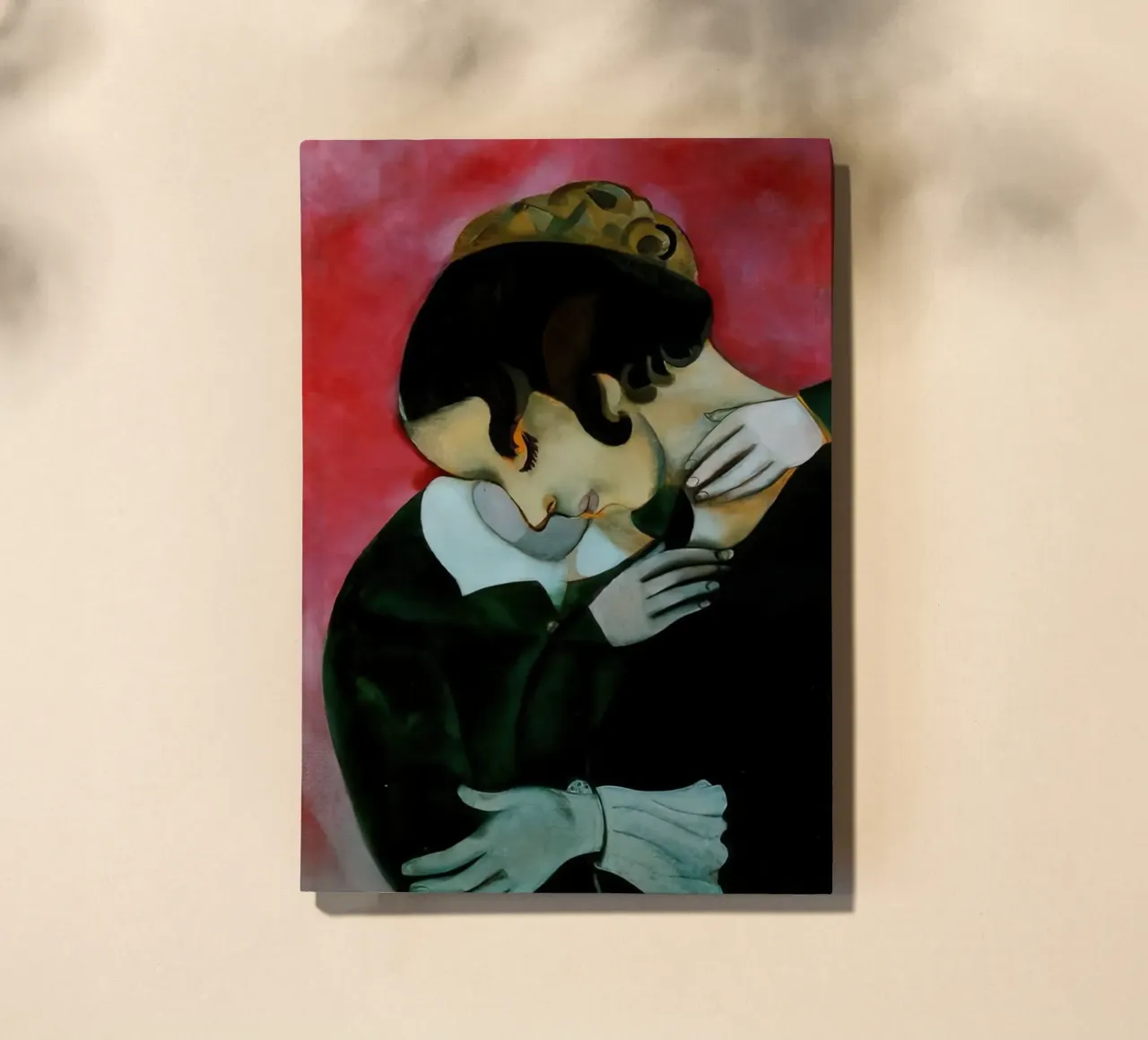 Marc Chagall Amanti in rosa diario da MC Exhebition