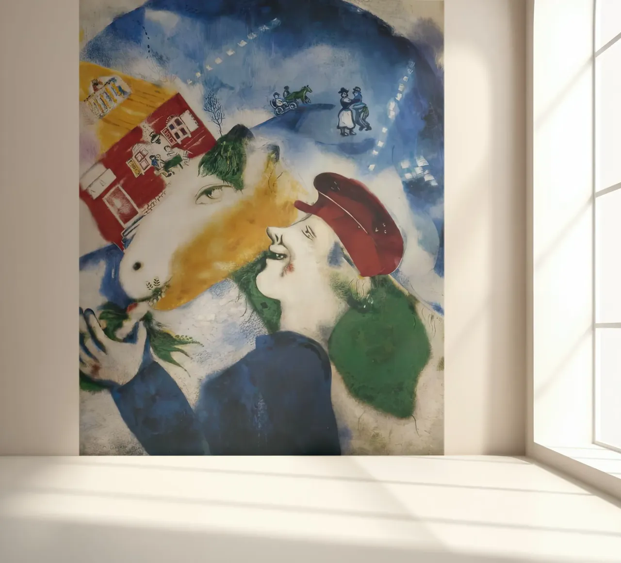 Marc Chagall La vie paysanne papier peint photo de MC Exhebition