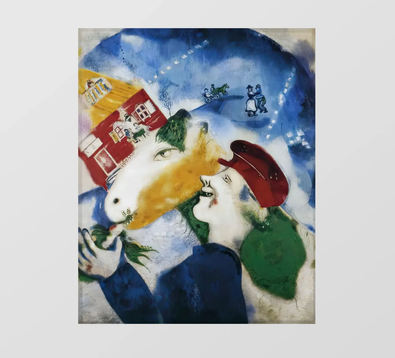 Marc Chagall Vita contadina telo in pvc da MC Exhebition
