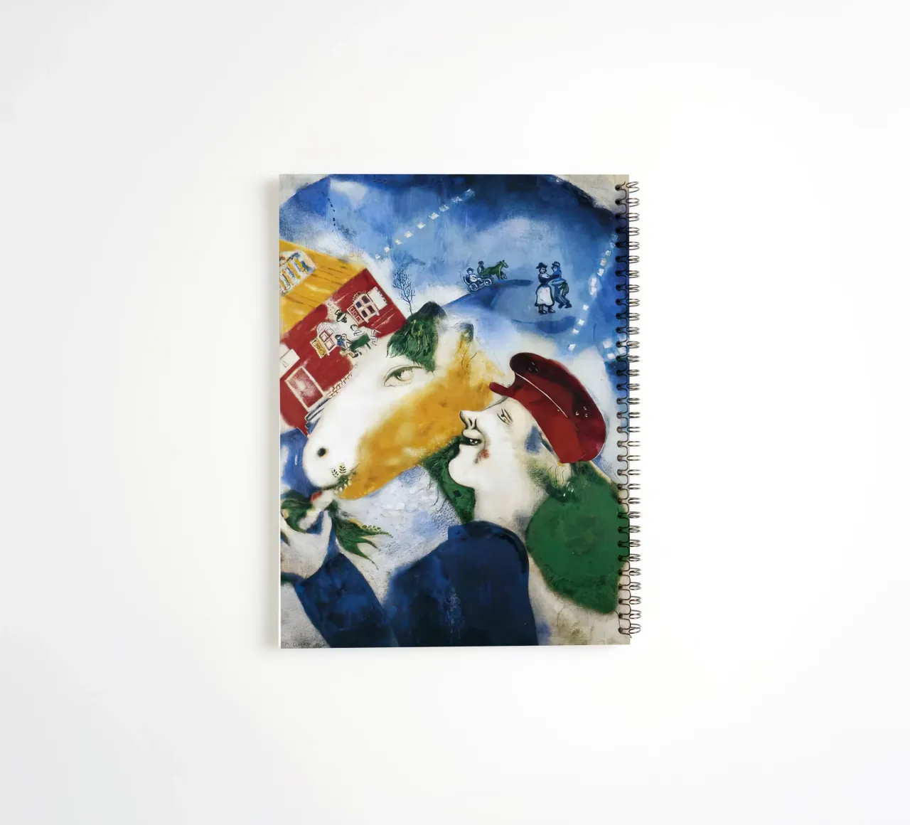 Marc Chagall Peasant Life spiral notebook by MC Exhebition