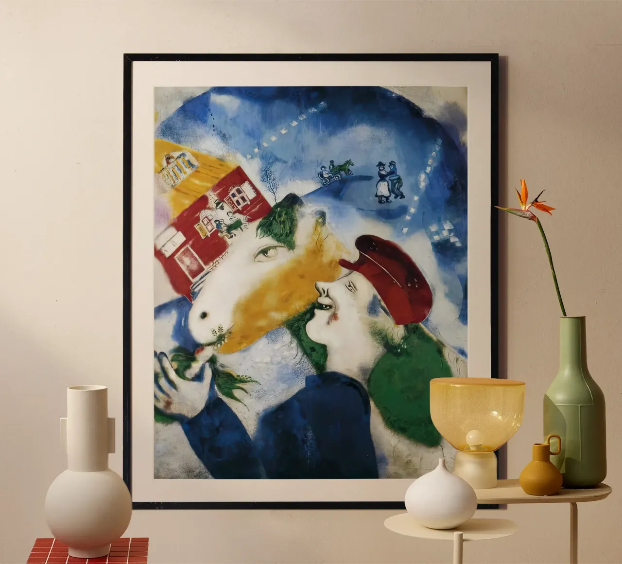 Marc Chagall Vita contadina carta hahnemühle da MC Exhebition
