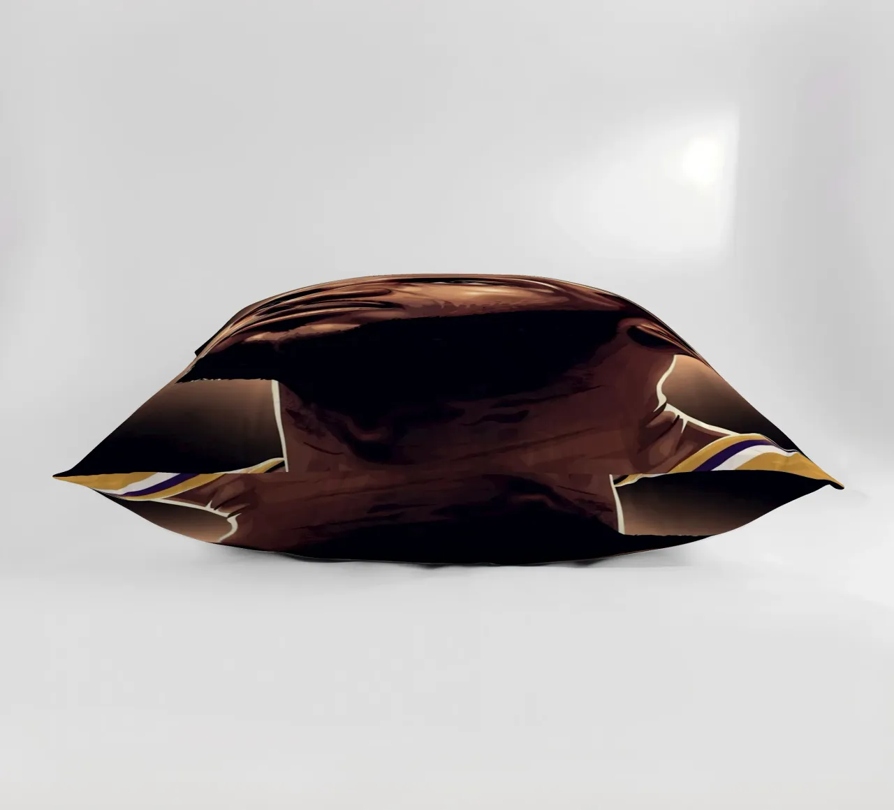 Lebron James portrait (6) cuscino da Lembayung art