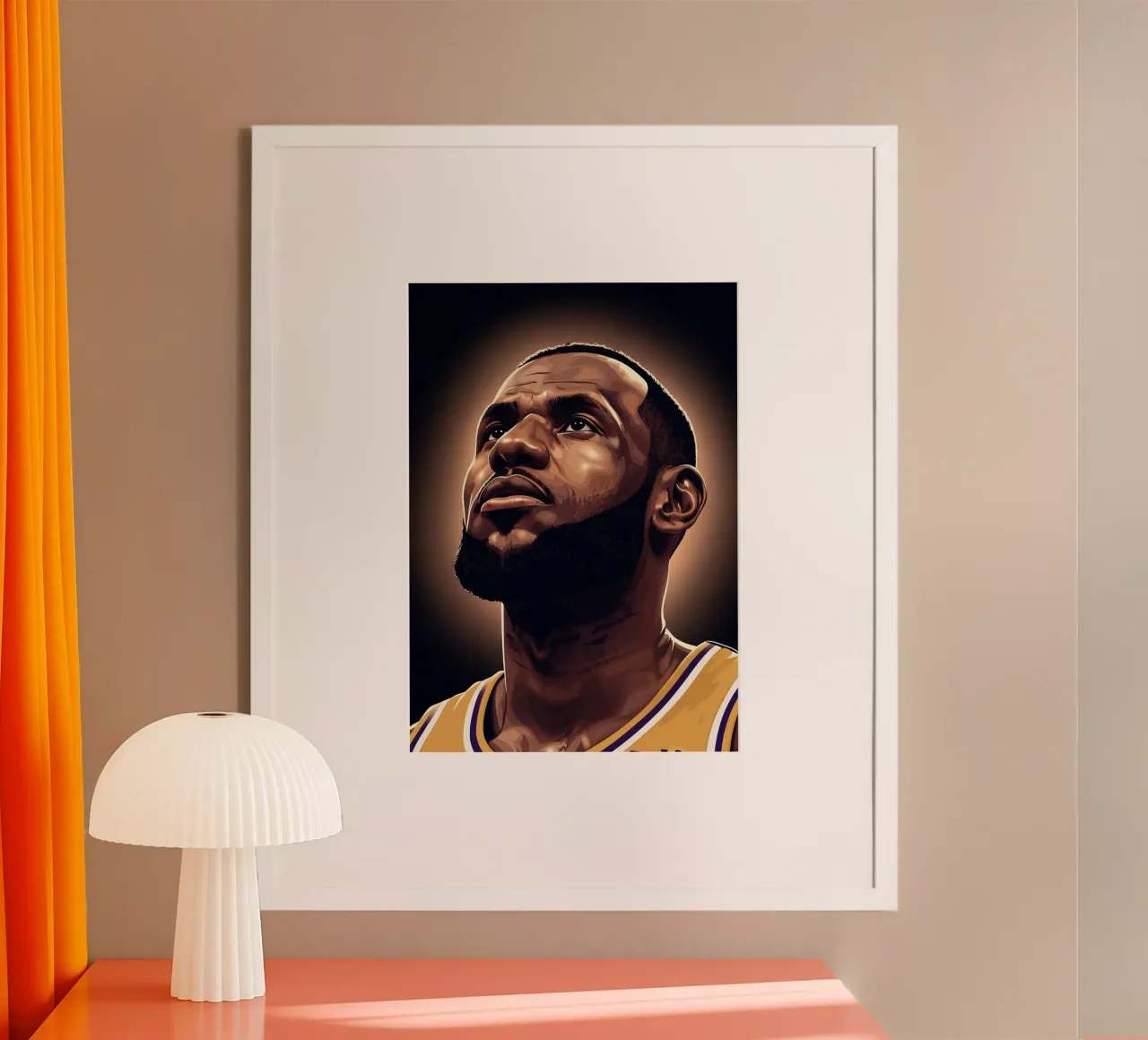 Lebron James portrait (6) carta hahnemühle da Lembayung art