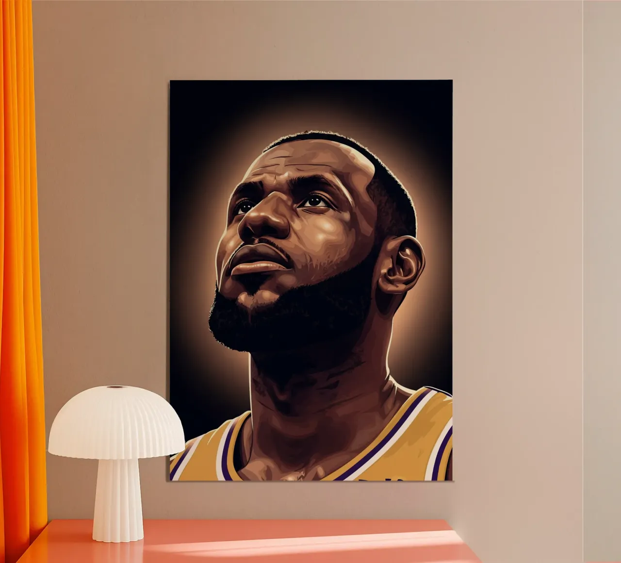 Lebron James portrait (6) carta hahnemühle da Lembayung art