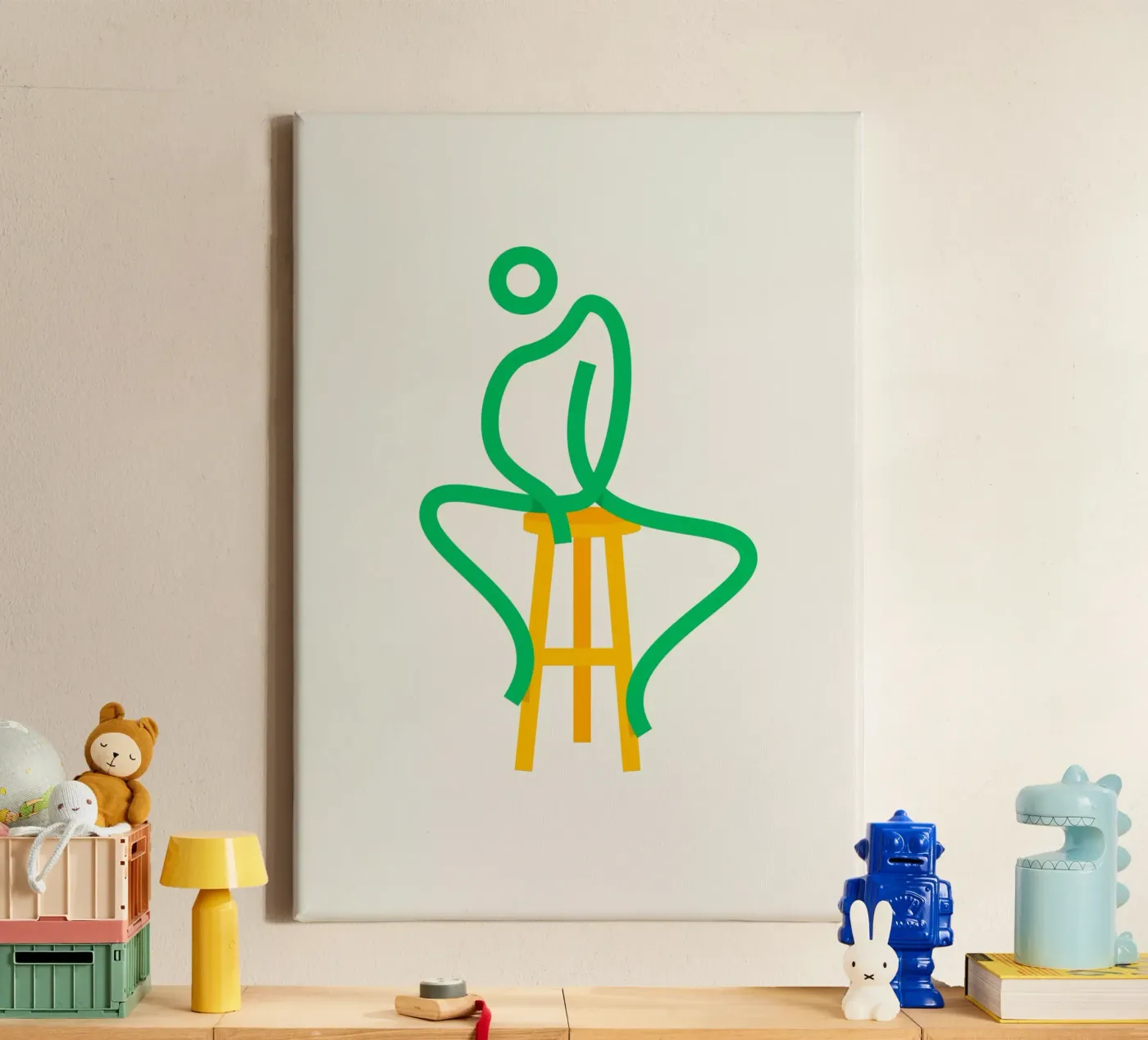 Dude canvas by Wuukasch