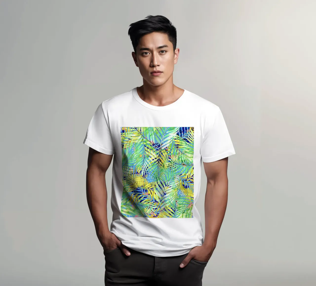 Palma d'inverno t-shirt da 83oranges