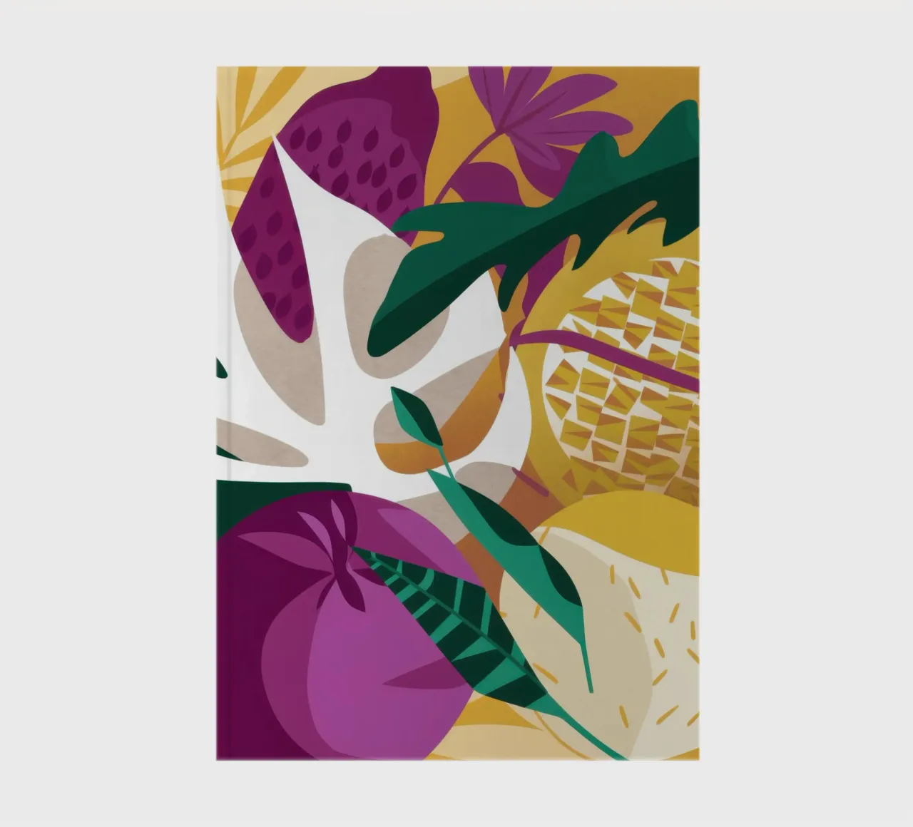 Golden Hour Collage notebook by Solar Paint