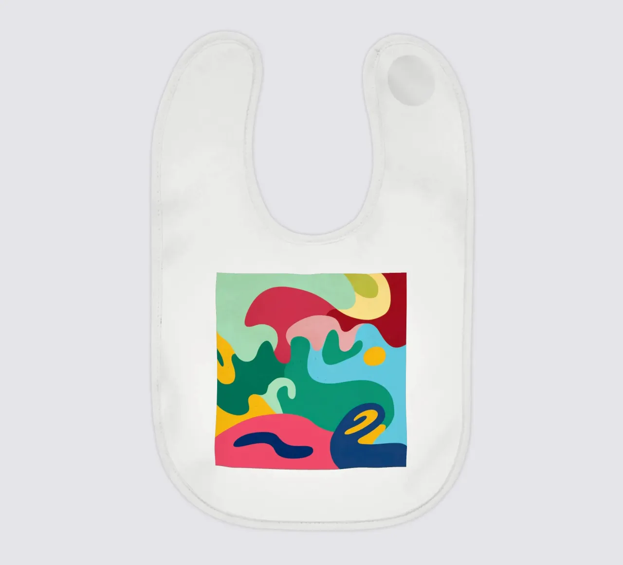 Abstrakter Fließtanz Babylätzchen von Prism Ritual