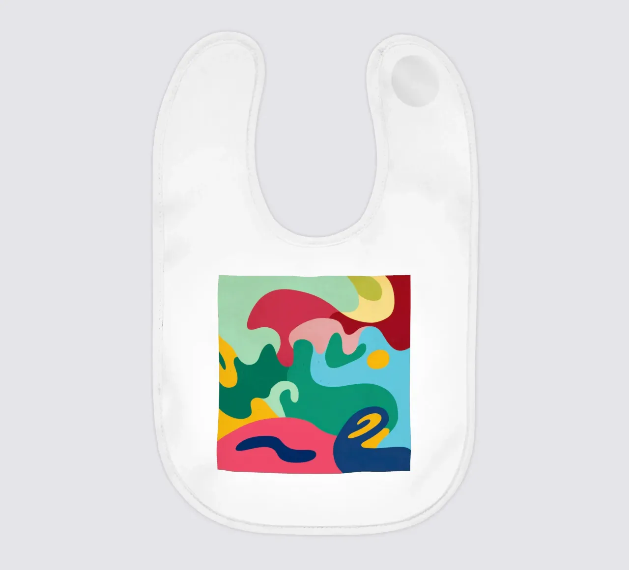 Abstrakter Fließtanz Babylätzchen von Prism Ritual