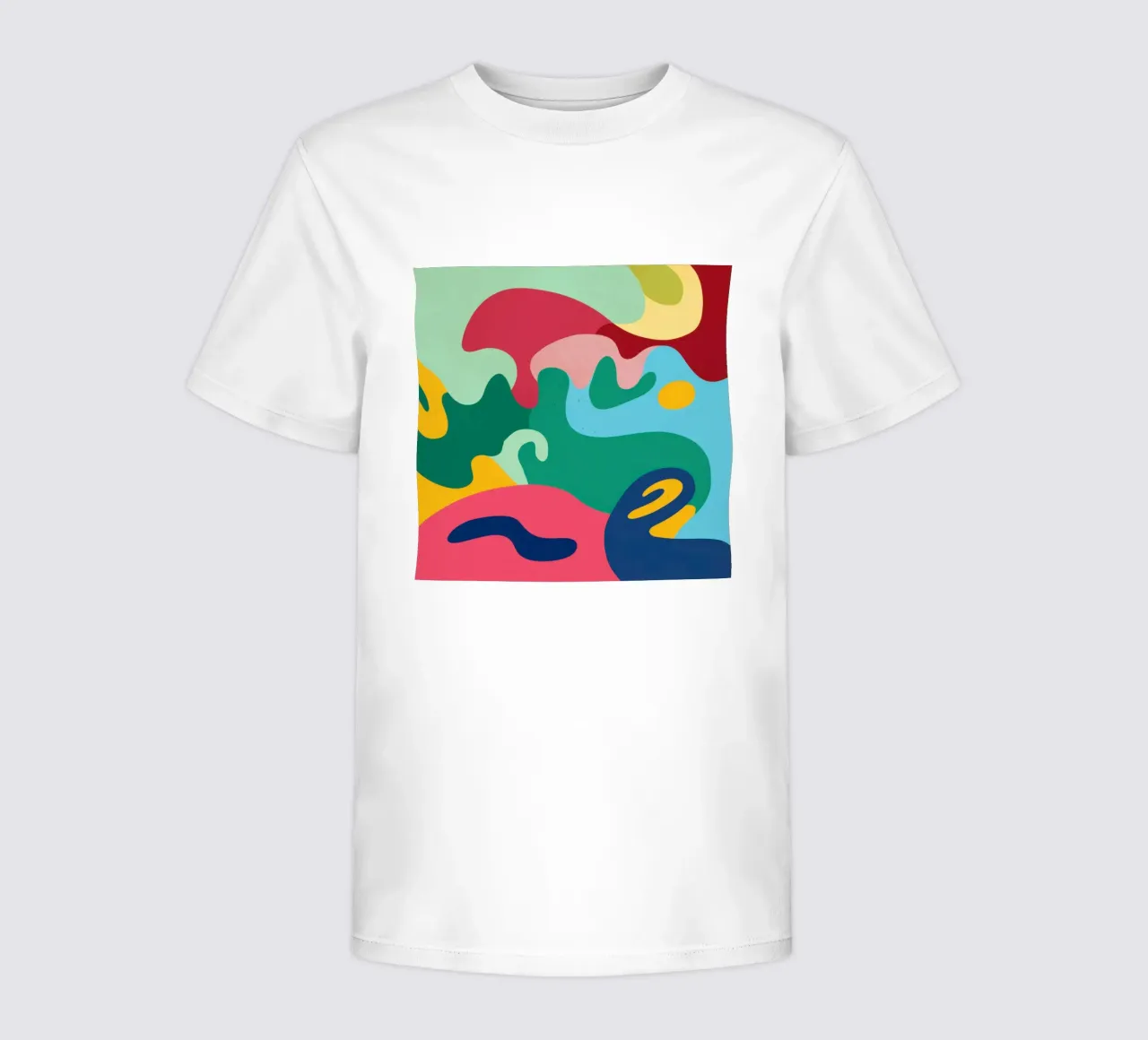 Danza astratta della fluidità t-shirt bambini da Prism Ritual